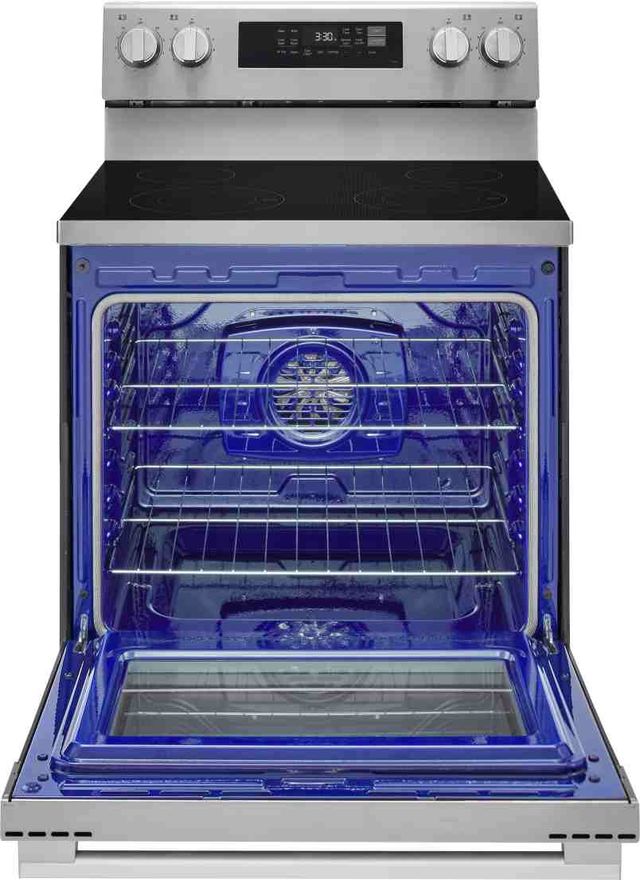 LG 30" Stainless Steel Smart Freestanding Electric Range with Probake Convection and EasyClean®-1