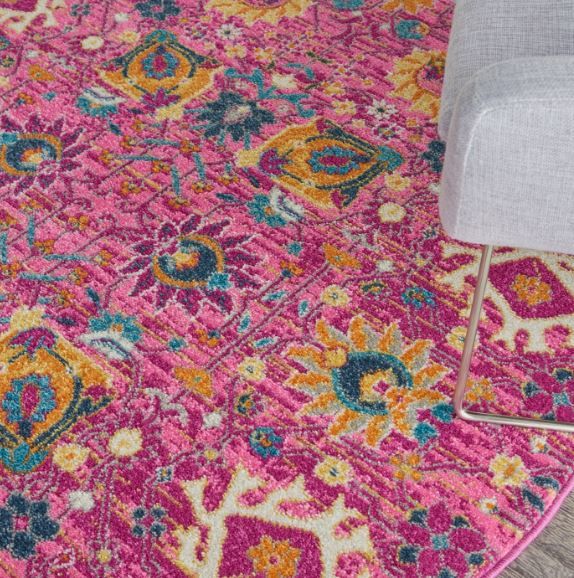 Nourison Home™ Passion 5' Round Style 2 Area Rug-4