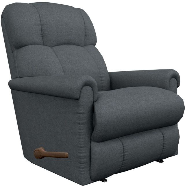 La-Z-Boy® Pinnacle Denim Manual Wall Recliner-1