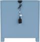 Riverside Furniture Rosalie Cabana Blue 1-Darwer Nightstand-4
