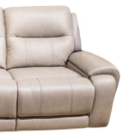 Signature Design by Ashley® Real Moments Ash Power Reclining Sofa with Audio Seating-1