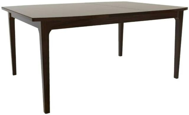 Mavin Customizable 48" x 48" Boat Extendable Dining Table with 18" Leaf-0