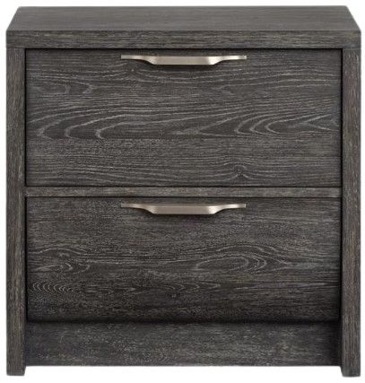 Magnussen Home® Kinsley Black Heron Drawer Nightstand-2