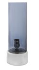 A & B Home Marble Grey Luster Glass Table Lamp-1