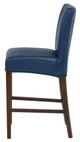 New Pacific Direct Milton Vintage Blue Bonded Leather Counter Stool-2