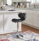 Powell® Beldon Black/Chrome Adjustable Stool-2