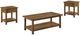 Coaster® Payne 3-Piece Brown Occasional Table Set-0