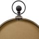 YHD Brown Kensington Station Pocket Watch Style Wall Clock-4
