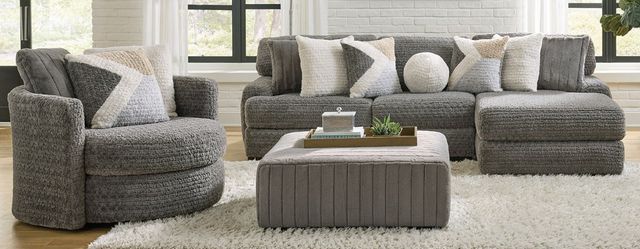 American Wholesale Furniture Poodle 2-Piece Iron Right-Arm Facing Sectional-1