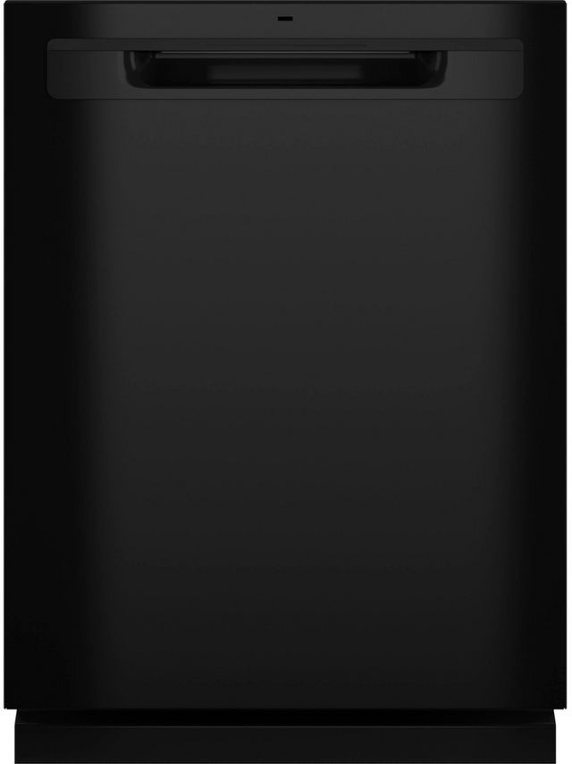 GE® 24" Black Built In Dishwasher-0