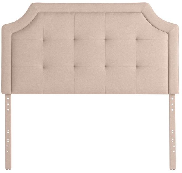Malouf® Carlisle Oat King Upholstered Headboard-1