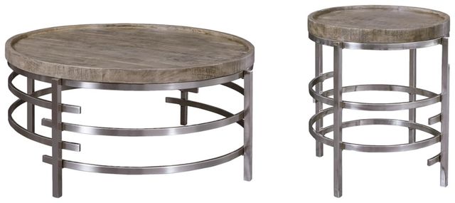 Signature Design by Ashley® Zinelli 2-Piece Gray Living Room Tables Set-0