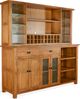 Sunny Designs™ Sedona Sedona Rustic Oak Buffet and Hutch-0