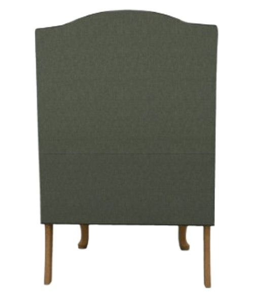 Best® Home Furnishings Customizable Sylvia Wing Back Chair with Honey Birch Legs-3