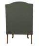Best® Home Furnishings Customizable Sylvia Wing Back Chair with Honey Birch Legs-3