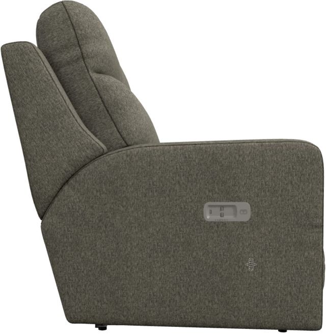 La-Z-Boy® Emmons Granite Power Reclining Loveseat with Headrest-2