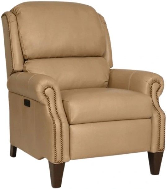 Smith Brothers Customizable 755 Leather Power Motorized Recliner-0