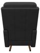 La-Z-Boy® Finley Onyx Leather Power Rocking Recliner with Headrest-4