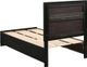 Coaster® Miranda Black Twin Storage Bed-4