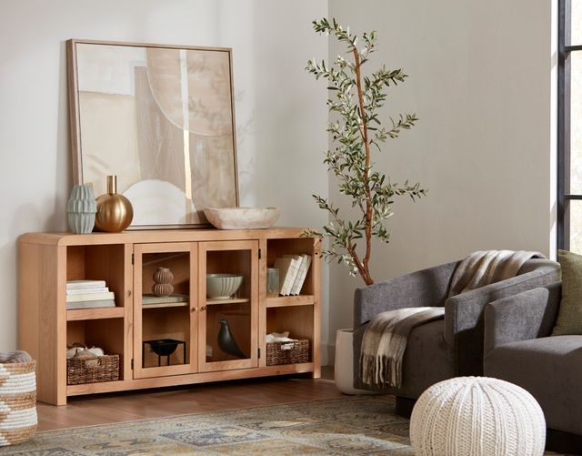aspenhome® Cooper Blonde 66" Console-1