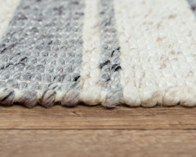 Rizzy Home Capri Neutral 5'x8' Rectangular Rug-1