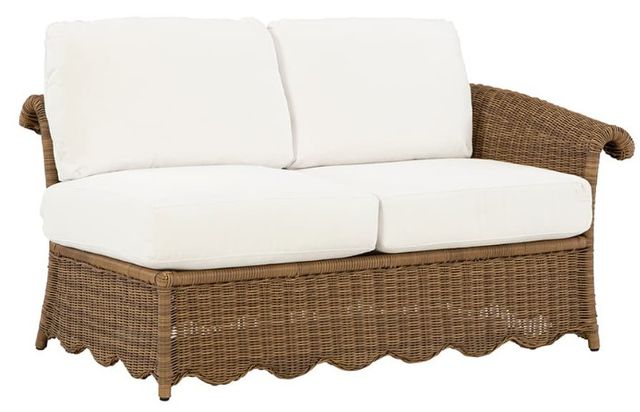 Lane Venture® Customizable Cleary 4-Piece Wicker Outdoor Sectional-2