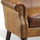 Campio Furniture Legacy Leather Nathan Light Brown Chair-1