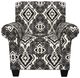 Corinthian Furniture Becall Cindersmoke Accent Chair-0
