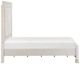 Homelegance® Theodora Pearl White Eastern King Panel Bed-3