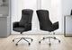 Monarch Specialties Inc. Black Leather-Look High Back Executive Office Chair with Tilt Function-1