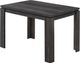 Monarch Specialties Inc. Black Reclaimed Wood Dining Table-0