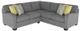 Dynasty Furniture 1908 2 Piece Slate Sectional-0