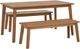 Signature Design by Ashley® Janiyah 3-Piece Light Brown Outdoor Dining Set-0