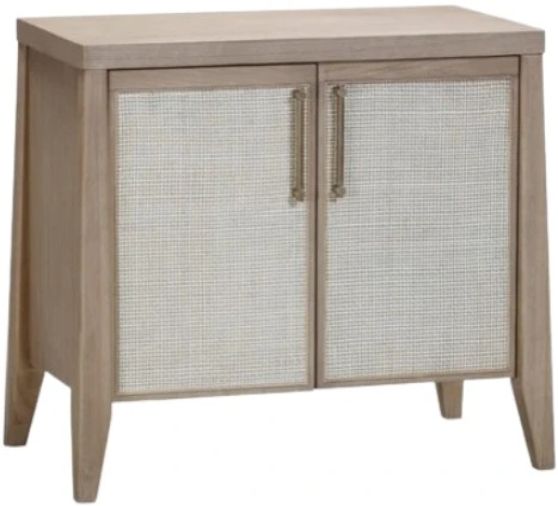 Modus Furniture Sumire Ginger/Natural Cane Bachelor Chest-0