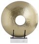 A & B Home Gold Cumberland Round Hammered Statuary-1