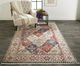 Feizy Torina Red/Multi 3'6" x 5'6" Rug-3