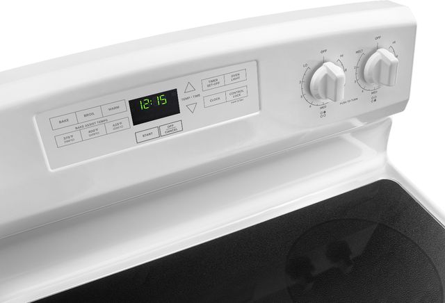 Amana® 30" White Freestanding Electric Range-3
