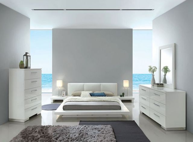 Furniture of America® Christie White Chest-1