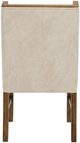 International Furniture Direct Silver Brown/Ivory Upholstered Dining Side Chair-3
