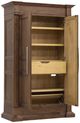 Hooker® Furniture Driftwood Worn Saddle Wardrobe-2