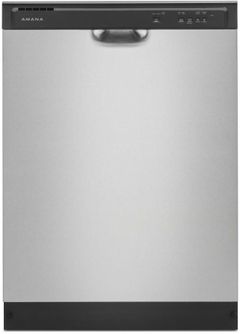Amana® 24" Stainless Steel Front Control Built In Dishwasher