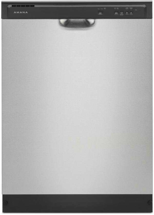 Amana® 24" Stainless Steel Front Control Built In Dishwasher