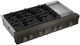 KitchenAid® 48" Black Ore Commercial-Style Gas Rangetop with Griddle-1