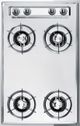 Summit® 30" Chrome Gas Cooktop-1