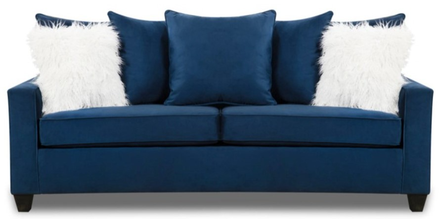 Indigo blue sofa & loveseat collection hotsell