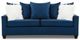 American Wholesale Furniture Indigo Blue Sofa -0