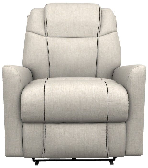 La-Z-Boy® Sparrow Ivory Power Wall Recliner with Headrest and Lumbar-1