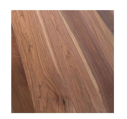 Country View Woodworking Customizable Deluth Sap Walnut Live Edge Top 42"x72" Dining Table with Brown Maple Base-3