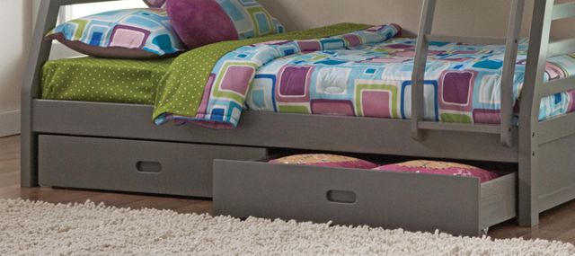 Coaster®Ashton Grey Twin Over Full Slats-4