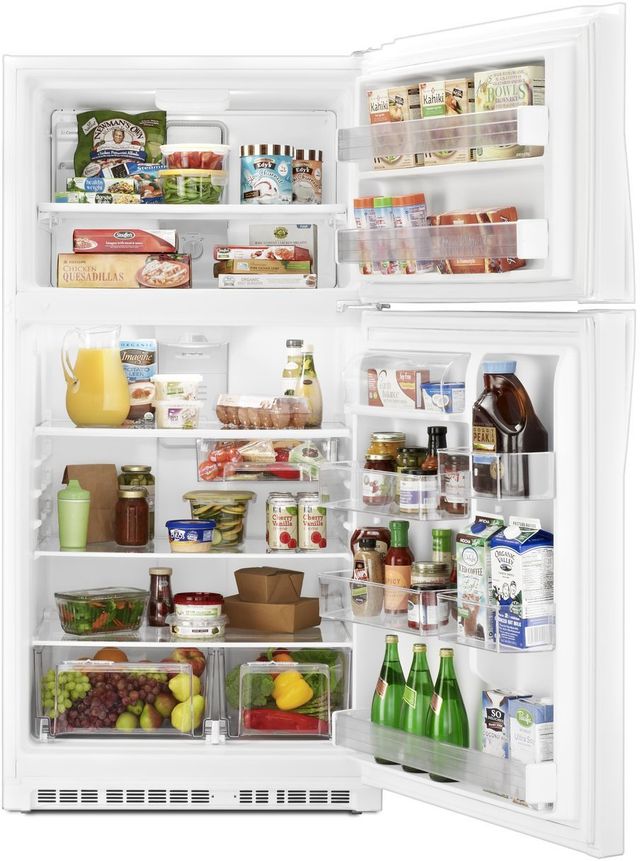 Whirlpool® 33" 21.3 Cu. Ft. White Top Freezer Refrigerator-3